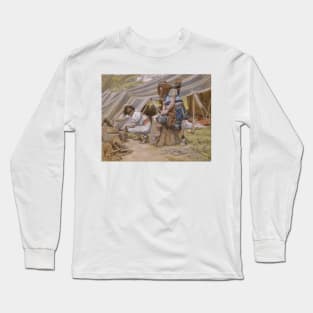 The Mess of Pottage by James Tissot Long Sleeve T-Shirt